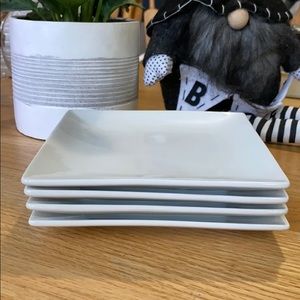 Crate and Barrel Appetizer plates